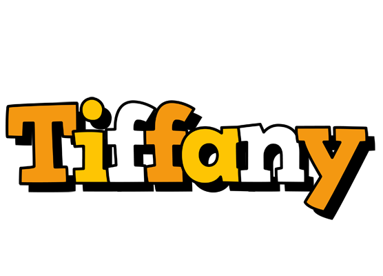 Tiffany cartoon logo