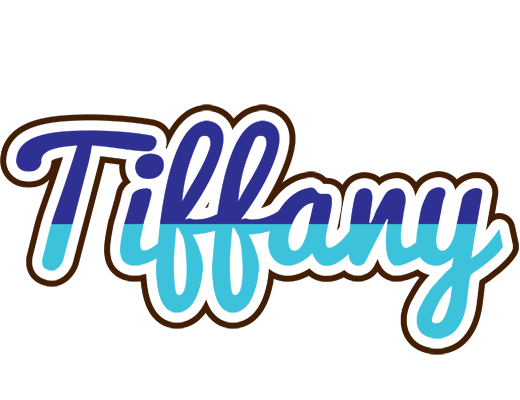 Tiffany raining logo