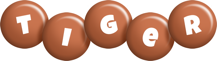 Tiger candy-brown logo