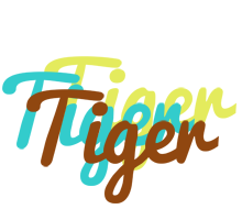 Tiger cupcake logo