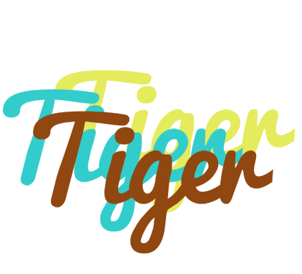 Tiger cupcake logo