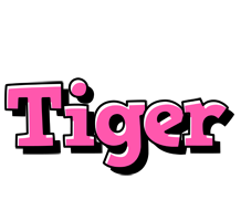 Tiger girlish logo