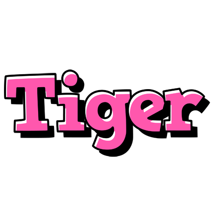 Tiger girlish logo