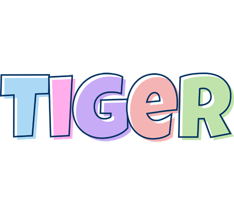 Tiger pastel logo
