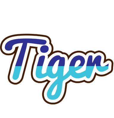 Tiger raining logo