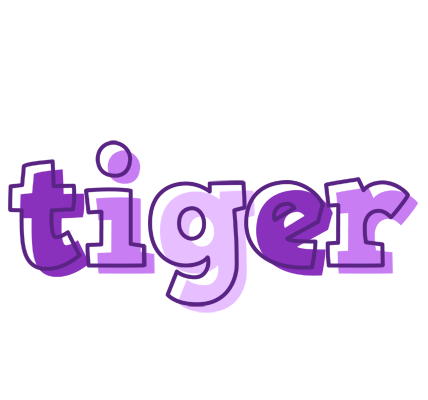 Tiger sensual logo