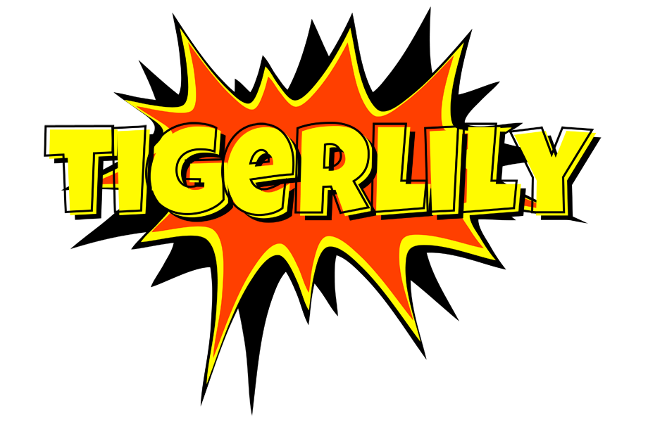 Tigerlily bazinga logo