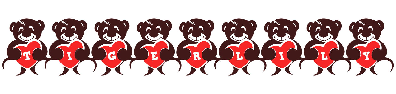 Tigerlily bear logo