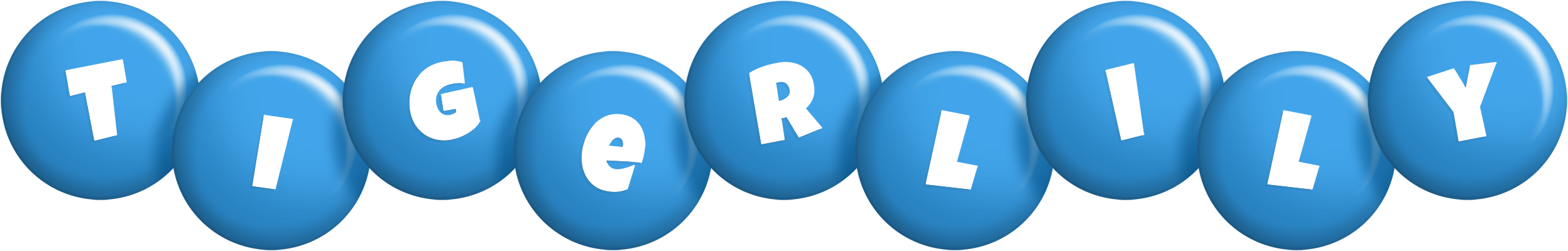Tigerlily candy-blue logo