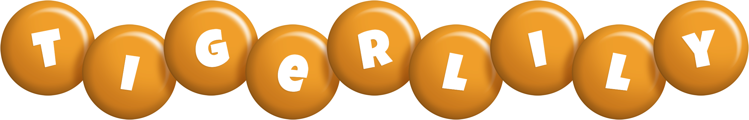 Tigerlily candy-orange logo