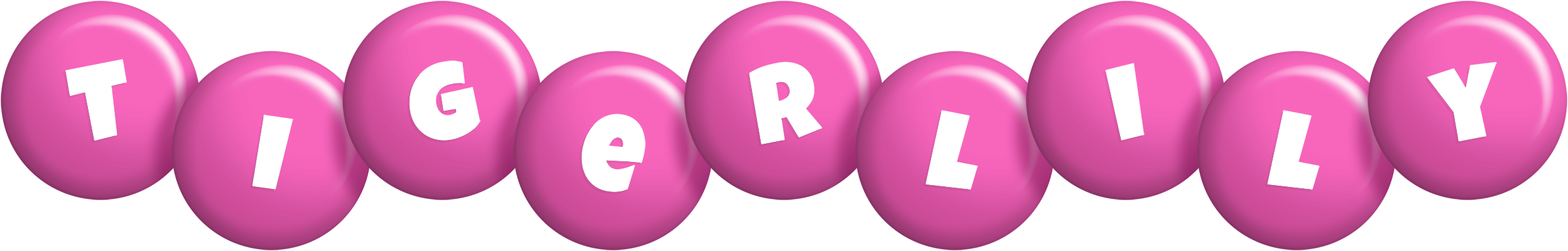 Tigerlily candy-pink logo