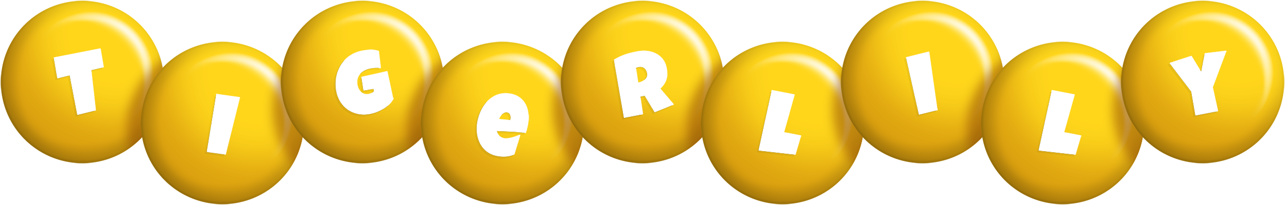 Tigerlily candy-yellow logo