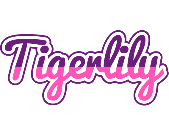 Tigerlily cheerful logo