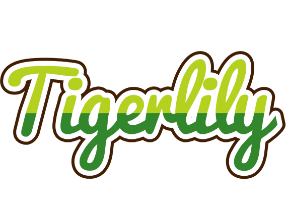 Tigerlily golfing logo