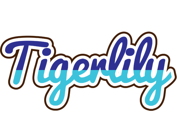 Tigerlily raining logo