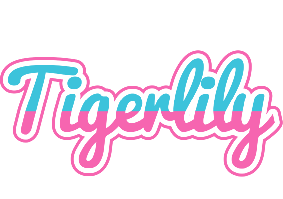 Tigerlily woman logo