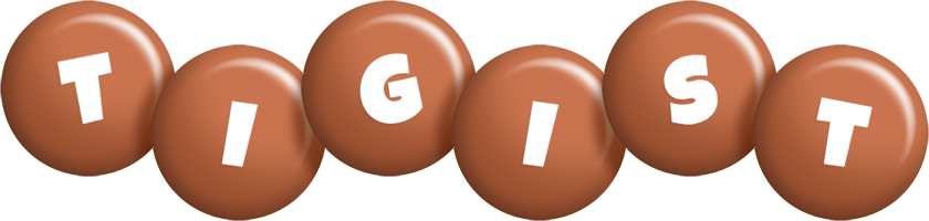 Tigist candy-brown logo