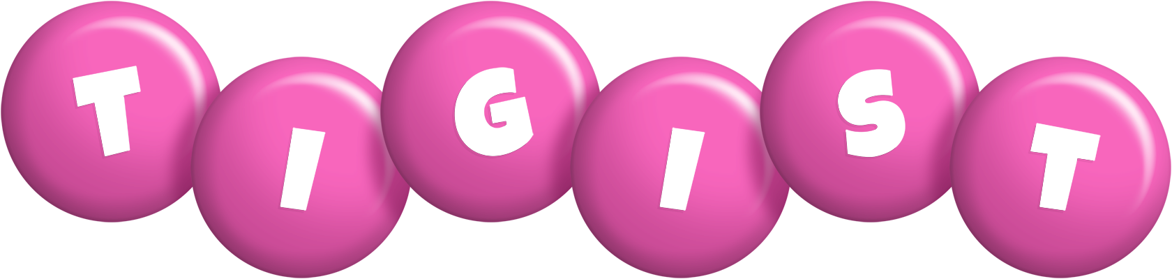 Tigist candy-pink logo