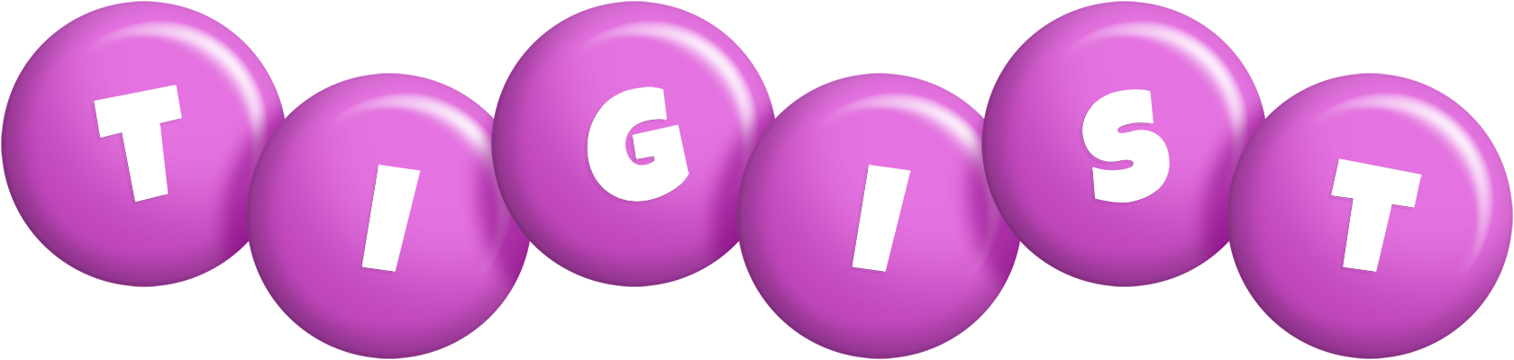 Tigist candy-purple logo
