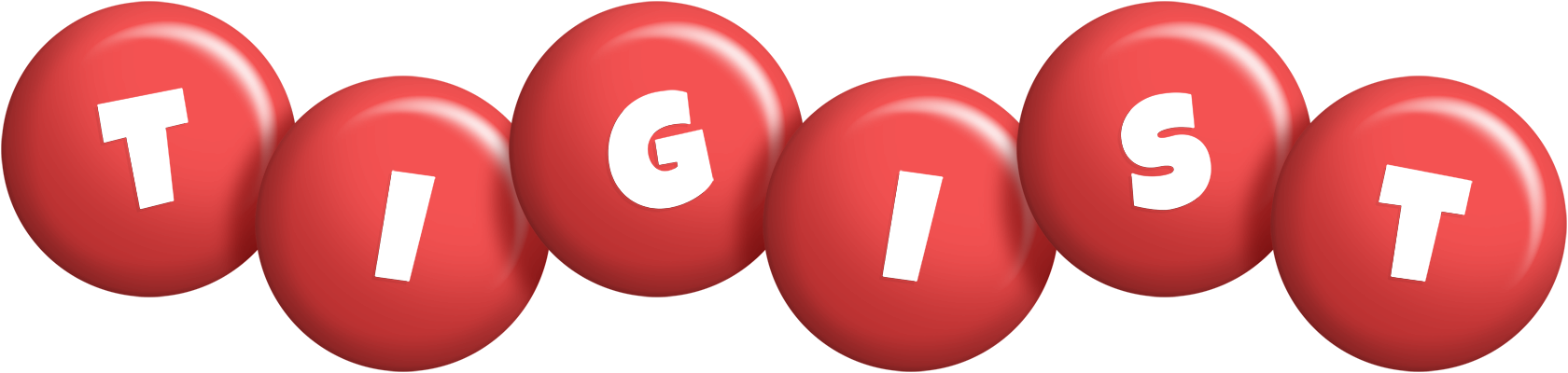 Tigist candy-red logo