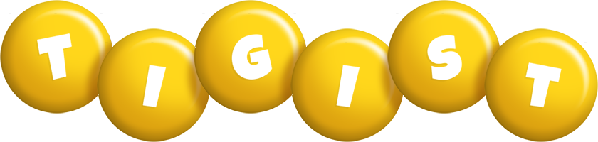 Tigist candy-yellow logo