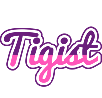 Tigist cheerful logo