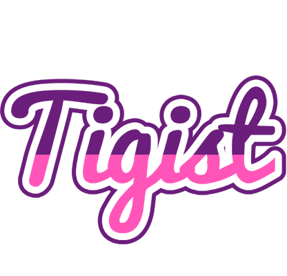 Tigist cheerful logo