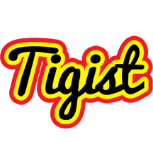 Tigist flaming logo