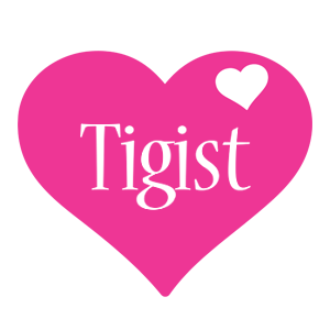 Tigist love-heart logo