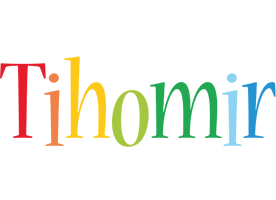 Tihomir birthday logo