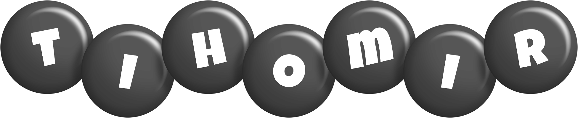 Tihomir candy-black logo