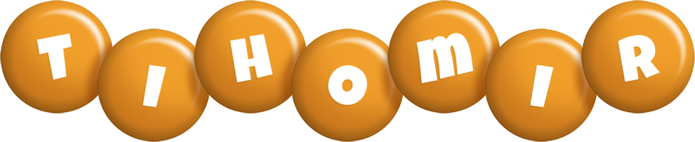 Tihomir candy-orange logo