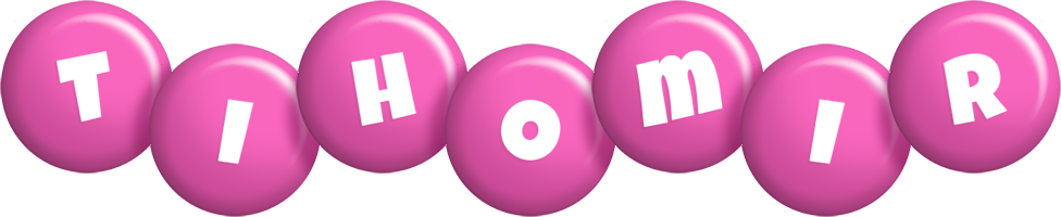 Tihomir candy-pink logo