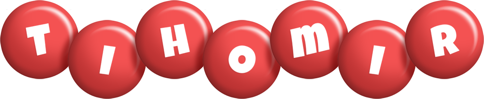 Tihomir candy-red logo