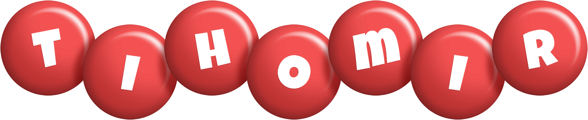 Tihomir candy-red logo