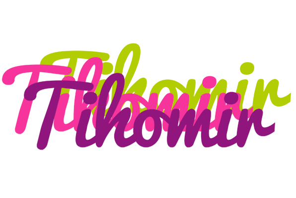 Tihomir flowers logo