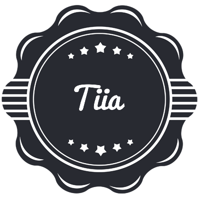 Tiia badge logo