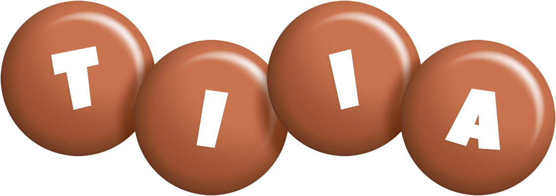 Tiia candy-brown logo