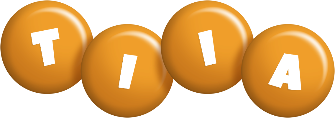 Tiia candy-orange logo