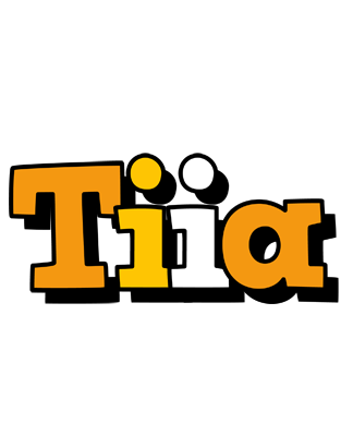 Tiia cartoon logo