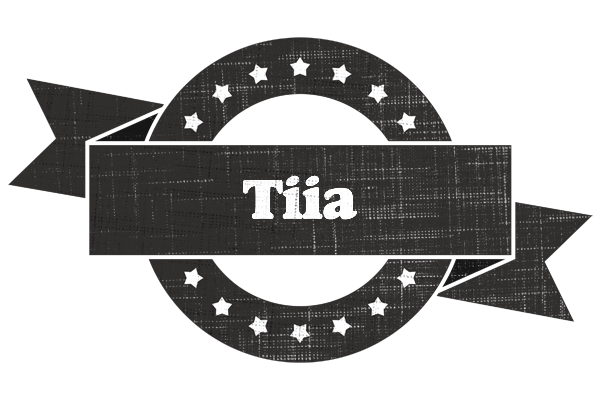 Tiia grunge logo