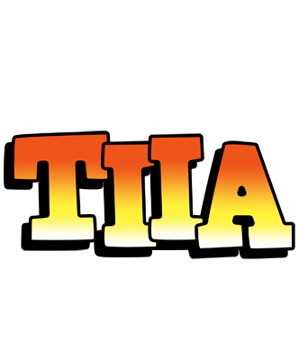 Tiia sunset logo