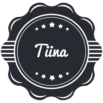 Tiina badge logo