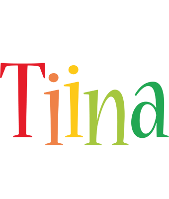 Tiina birthday logo