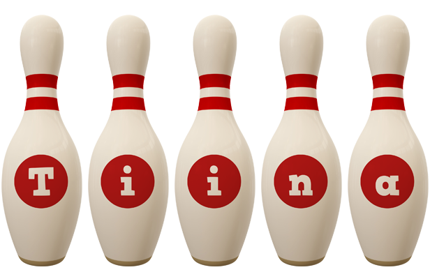 Tiina bowling-pin logo