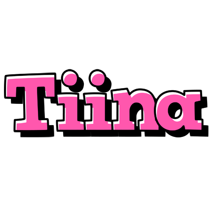 Tiina girlish logo