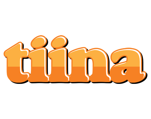 Tiina orange logo