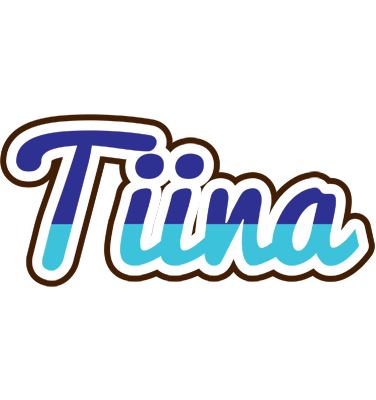 Tiina raining logo