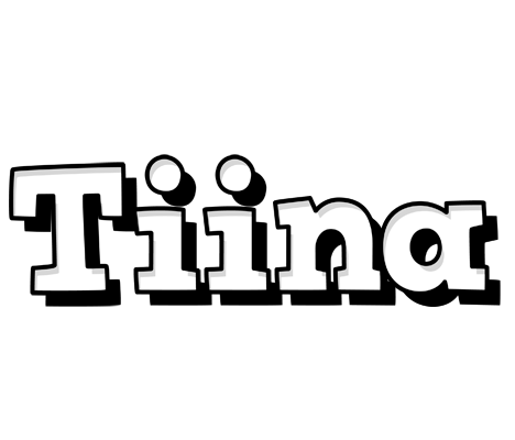 Tiina snowing logo