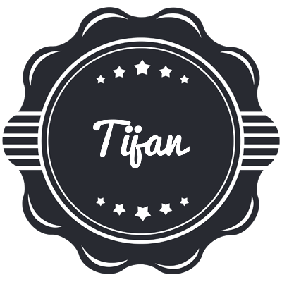 Tijan badge logo